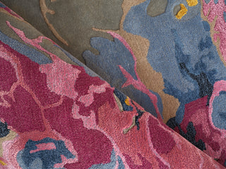 Exquisite Rugs Solara 7480 Pink/Blue/Multi Area Rug Pile Image