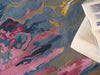 Exquisite Rugs Solara 7480 Pink/Blue/Multi Area Rug Lifestyle Image Feature