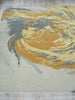 Exquisite Rugs Solara 7481 Yellow/Multi Area Rug Closeup Image