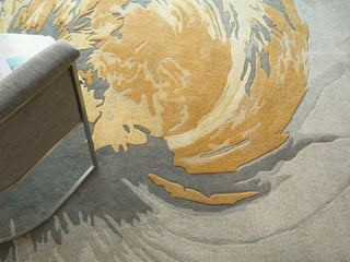 Exquisite Rugs Solara 7481 Yellow/Multi Area Rug Lifestyle Image Feature