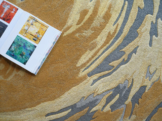 Exquisite Rugs Solara 7481 Yellow/Multi Area Rug Lifestyle Image Feature