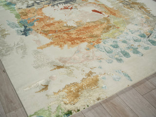Exquisite Rugs Vibrance 7483 Pink/Peach/Multi Area Rug Corner Image