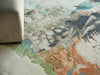 Exquisite Rugs Vibrance 7483 Pink/Peach/Multi Area Rug Lifestyle Image Feature