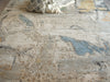 Exquisite Rugs Floor Art 7486 Blue/Silver/Multi Area Rug Detail Image