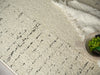 Exquisite Rugs Sunstone 7489 Ivory/Black Area Rug Lifestyle Image Feature