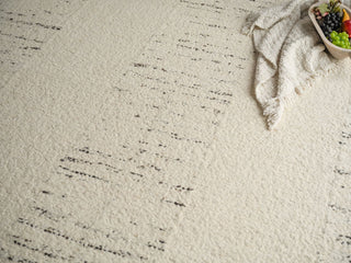 Exquisite Rugs Sunstone 7489 Ivory/Black Area Rug Detail Image