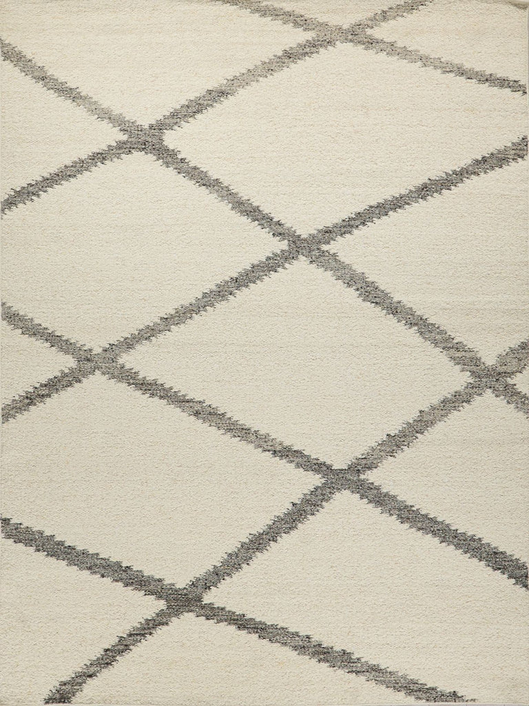 Exquisite Rugs Sunstone 7490 Ivory/Black Area Rug main image