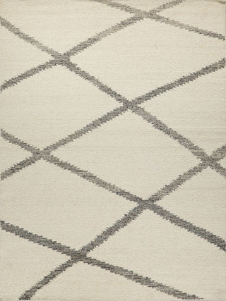 Exquisite Rugs Sunstone 7490 Ivory/Black Area Rug main image