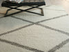 Exquisite Rugs Sunstone 7490 Ivory/Black Area Rug Detail Image