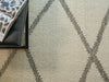 Exquisite Rugs Sunstone 7490 Ivory/Black Area Rug Lifestyle Image Feature