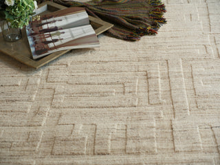 Exquisite Rugs Malmo 7494 Beige Area Rug Lifestyle Image Feature