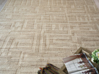 Exquisite Rugs Malmo 7494 Beige Area Rug Detail Image