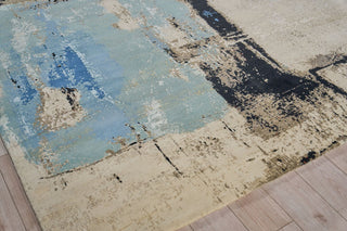 Exquisite Rugs Picasso 7509 Blue Area Rug Corner Image