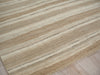 Exquisite Rugs Oslo 7513 Ivory/Brown Area Rug Corner Image