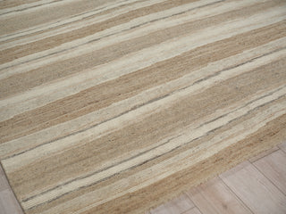 Exquisite Rugs Oslo 7513 Ivory/Brown Area Rug Corner Image