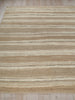 Exquisite Rugs Oslo 7513 Ivory/Brown Area Rug Closeup Image