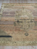 Exquisite Rugs Estate 7516 Beige/Purple Area Rug Closeup Image