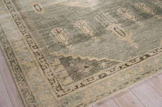 Exquisite Rugs Estate 7524 Gray/Beige Area Rug Corner Image