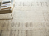 Exquisite Rugs Oslo 7537 Silver/Ivory Area Rug Detail Image