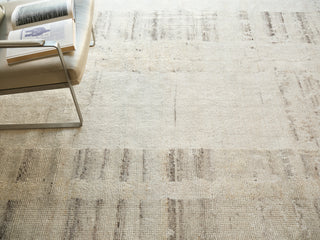Exquisite Rugs Oslo 7537 Silver/Ivory Area Rug Detail Image