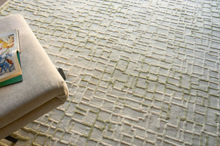 Exquisite Rugs Vista 7571 Green Area Rug Lifestyle Image Feature