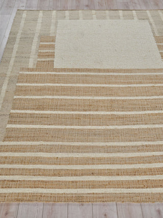 Exquisite Rugs Pompano 7575 Ivory/Beige Area Rug Closeup Image