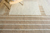 Exquisite Rugs Pompano 7575 Ivory/Beige Area Rug Detail Image