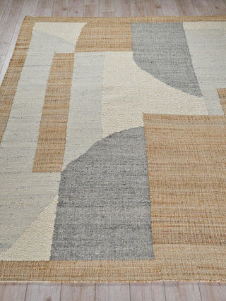 Exquisite Rugs Pompano 7577 Ivory/Gray/Beige Area Rug Closeup Image