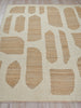 Exquisite Rugs Pompano 7578 Ivory/Beige Area Rug Closeup Image