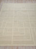 Exquisite Rugs Maddox 7612 Light Beige/Ivory Area Rug Closeup Image