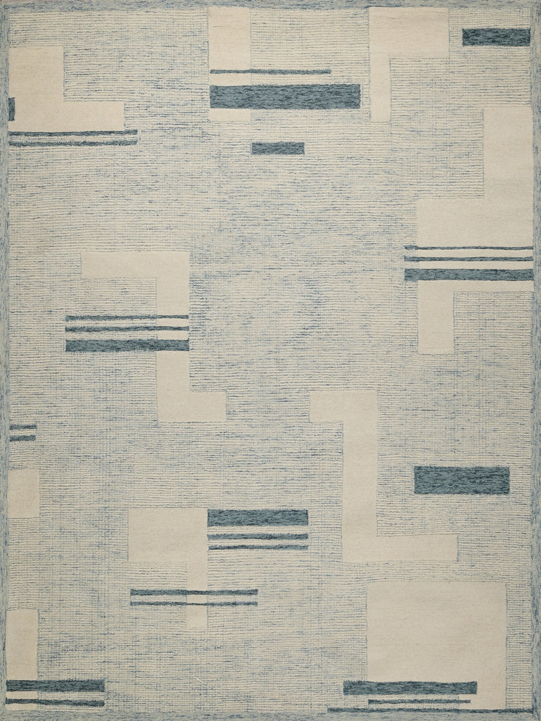 Exquisite Rugs Nicada 7616 Blue/Ivory Area Rug main image