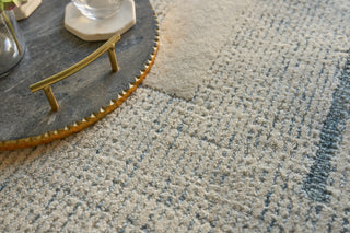 Exquisite Rugs Nicada 7616 Blue/Ivory Area Rug Lifestyle Image Feature