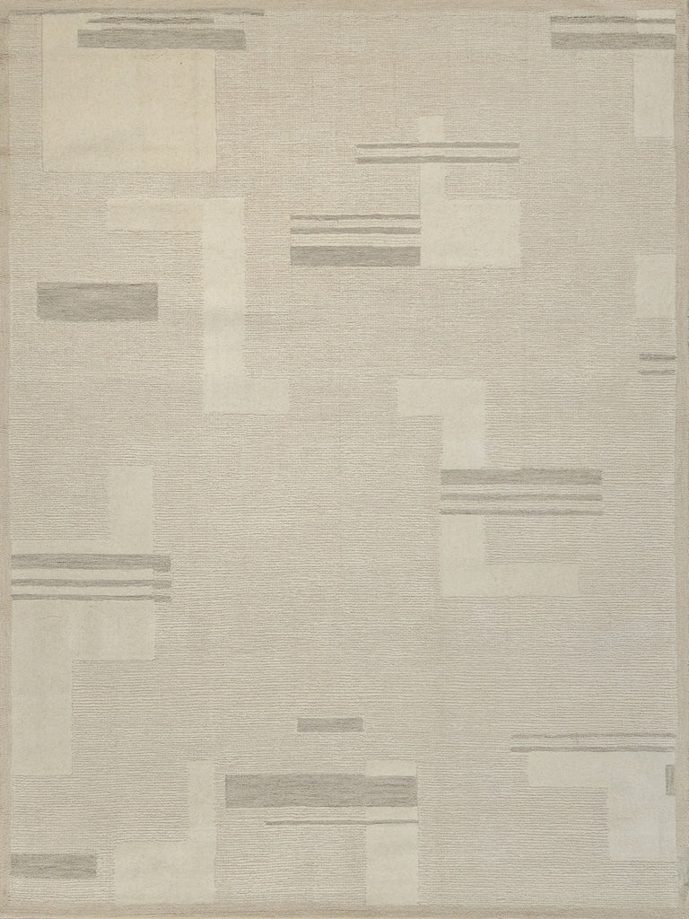 Exquisite Rugs Nicada 7617 Silver/Ivory Area Rug main image