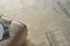 Exquisite Rugs Nicada 7617 Silver/Ivory Area Rug Lifestyle Image Feature