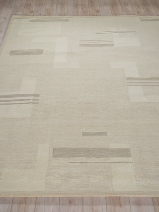 Exquisite Rugs Nicada 7617 Silver/Ivory Area Rug Detail Image