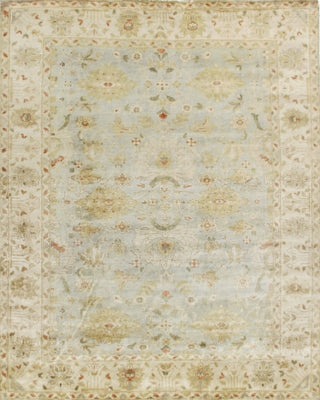 Exquisite Rugs Antique Weave Oushak 8000 Ivory/Blue Area Rug main image