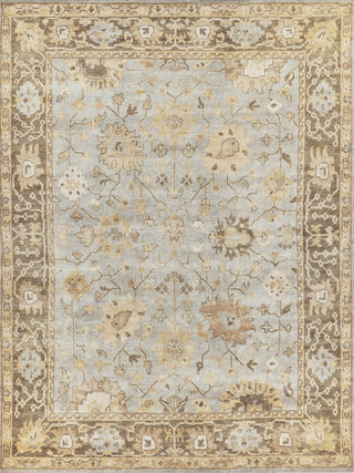 Exquisite Rugs Antique Weave Oushak 8001 Light Blue/Brown Area Rug main image