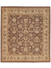 Exquisite Rugs Antique Weave Ziegler 8053 Brown/Ivory Area Rug main image