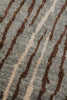 Exquisite Rugs Soho 8056 Light Blue/Brick Area Rug Closeup Image