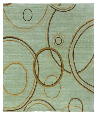 Exquisite Rugs Soho 8057 Light Blue/Green Area Rug main image
