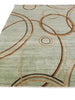 Exquisite Rugs Soho 8057 Light Blue/Green Area Rug Pile Image