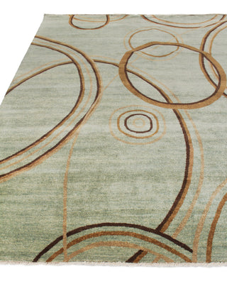 Exquisite Rugs Soho 8057 Light Blue/Green Area Rug Pile Image