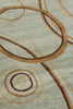 Exquisite Rugs Soho 8057 Light Blue/Green Area Rug Detail Image
