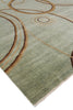 Exquisite Rugs Soho 8057 Light Blue/Green Area Rug Lifestyle Image Feature