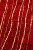 Exquisite Rugs Soho 8060 Red Area Rug Closeup Image