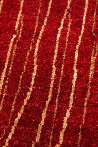 Exquisite Rugs Soho 8060 Red Area Rug Closeup Image