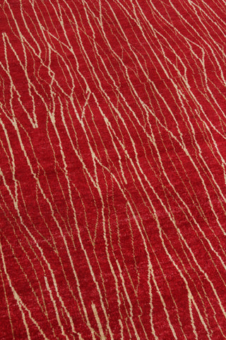 Exquisite Rugs Soho 8060 Red Area Rug Detail Image