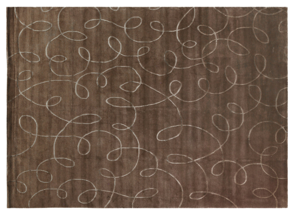 Exquisite Rugs Super Tibetan 8102 Chocolate Area Rug main image