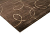 Exquisite Rugs Super Tibetan 8102 Chocolate Area Rug Corner Image
