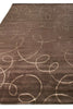 Exquisite Rugs Super Tibetan 8102 Chocolate Area Rug Pile Image